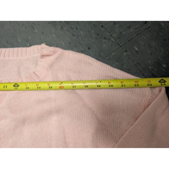 DYI Women's Cashmere Wool Oversized Sweater Peachy Keen Small - Picture 4 of 7